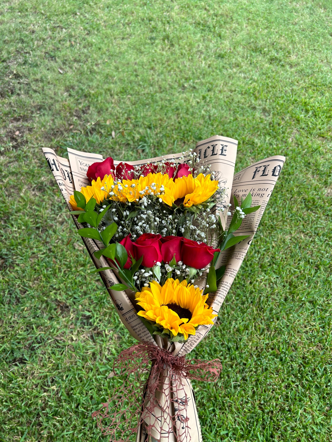 Sunflower Love Note