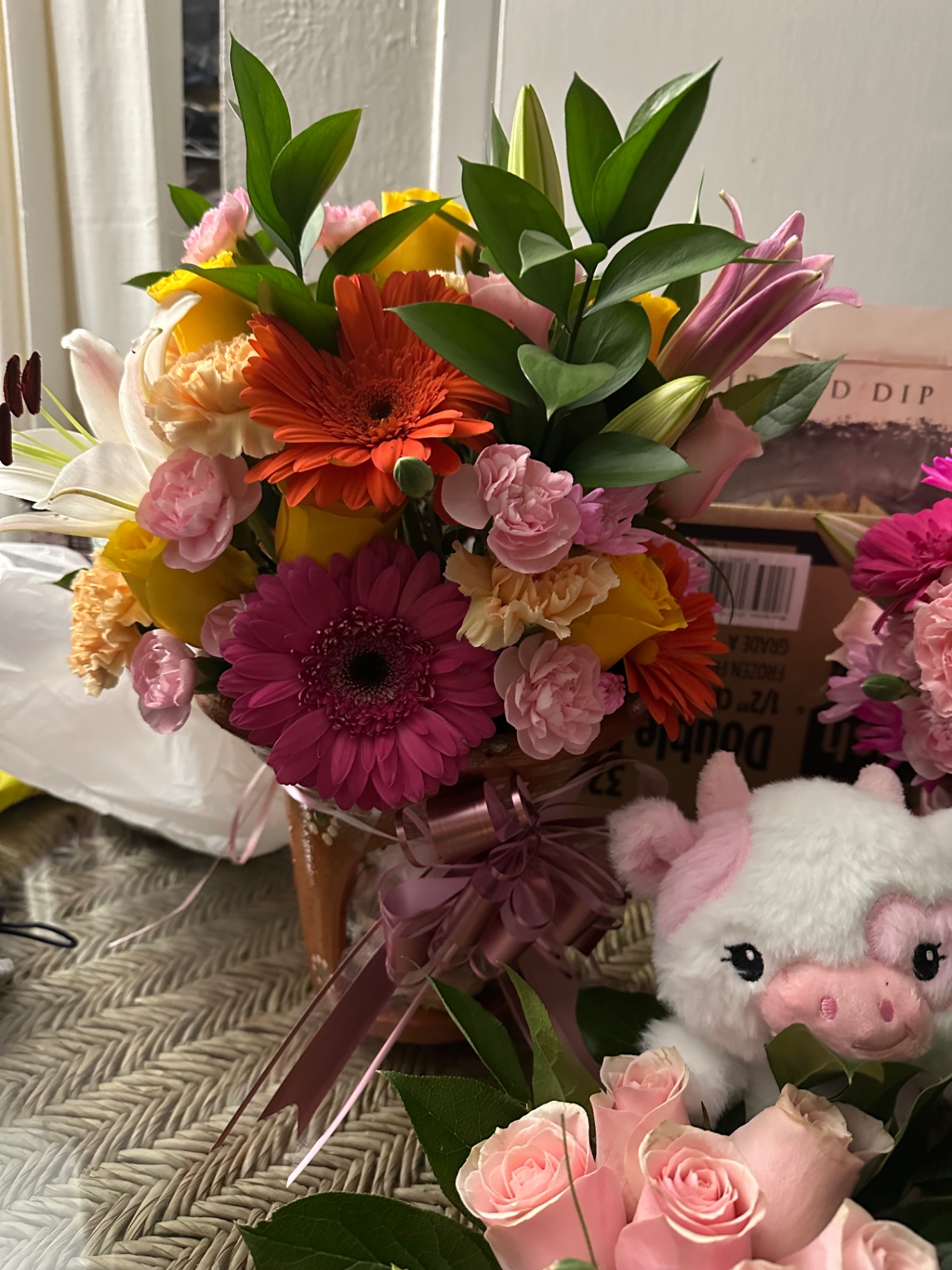 Pastel Garden Vase